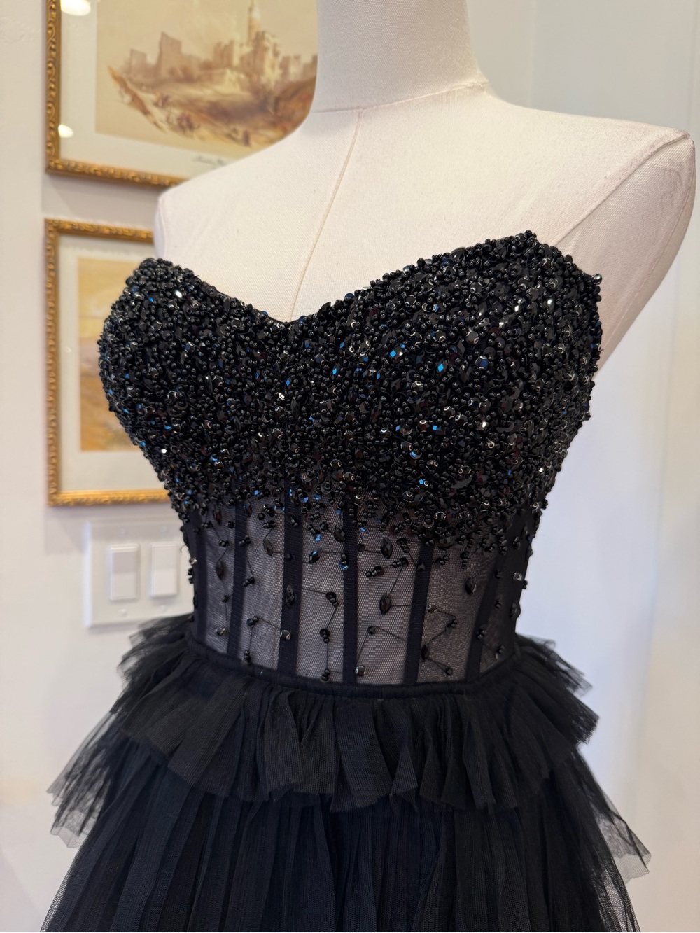 NWT Amelia Couture Mini Dress - Picture 5 of 10